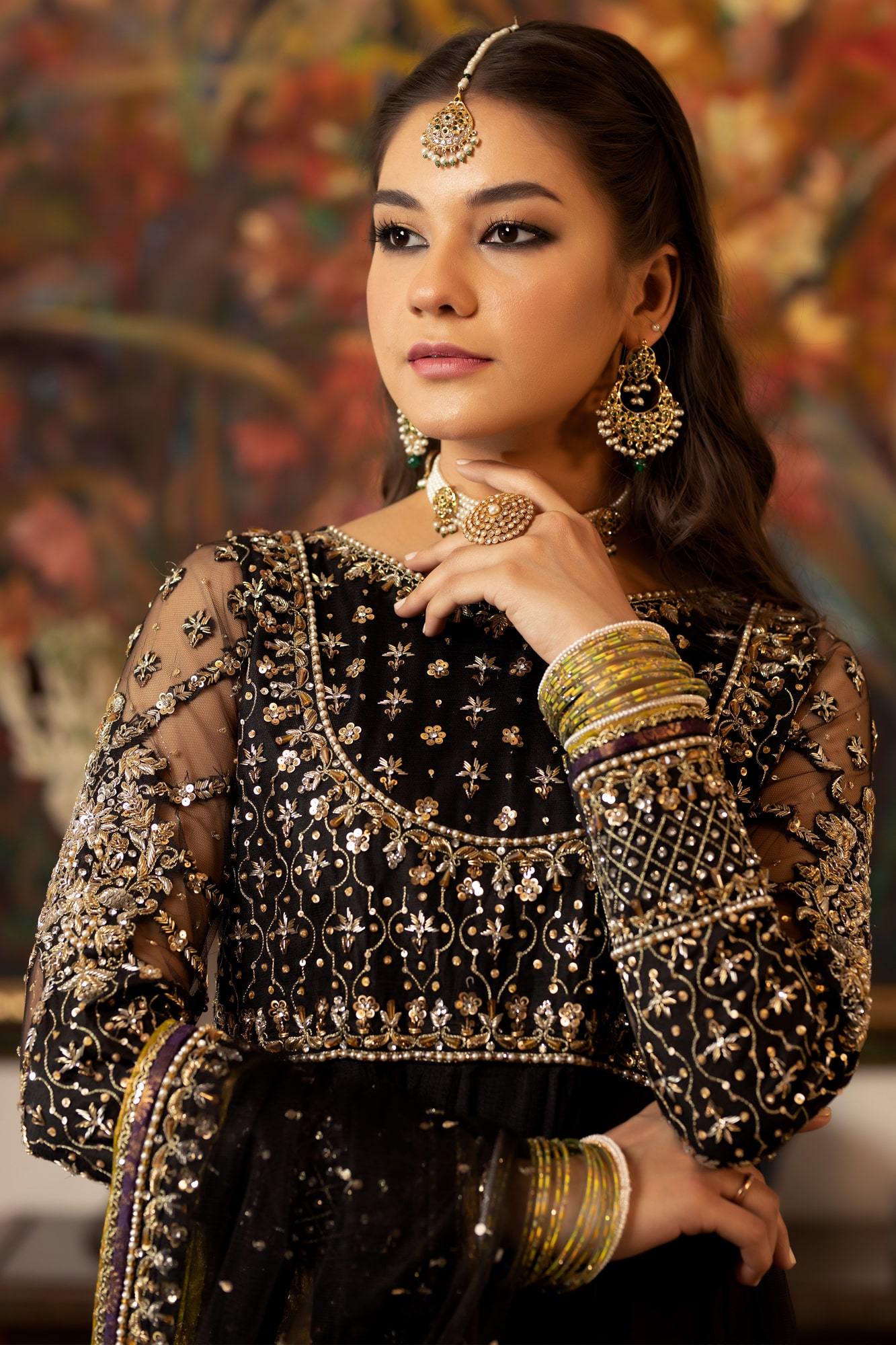 Neher By Zaaviay Stitched Kala Sha Kala B (Ready To Wear - Three Piece)