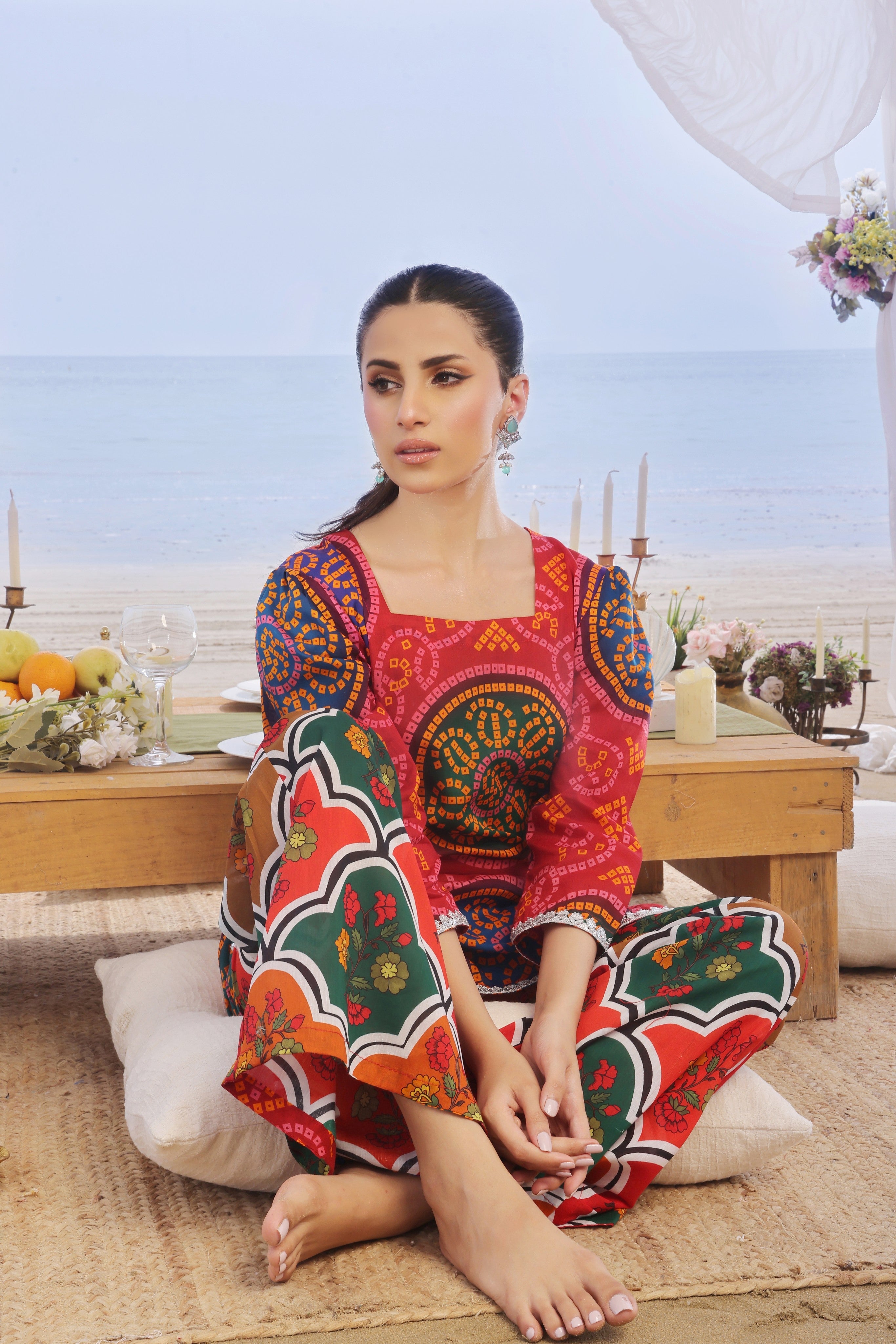 Whisper Wind By Feathers Unstitched 2 Piece Printed Lawn Collection'2025-RUBEL-FT511