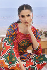 Whisper Wind By Feathers Unstitched 2 Piece Printed Lawn Collection'2025-RUBEL-FT511