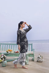 Whisper Wind By Feathers Unstitched 2 Piece Printed Lawn Collection'2025-INKOR-FT502