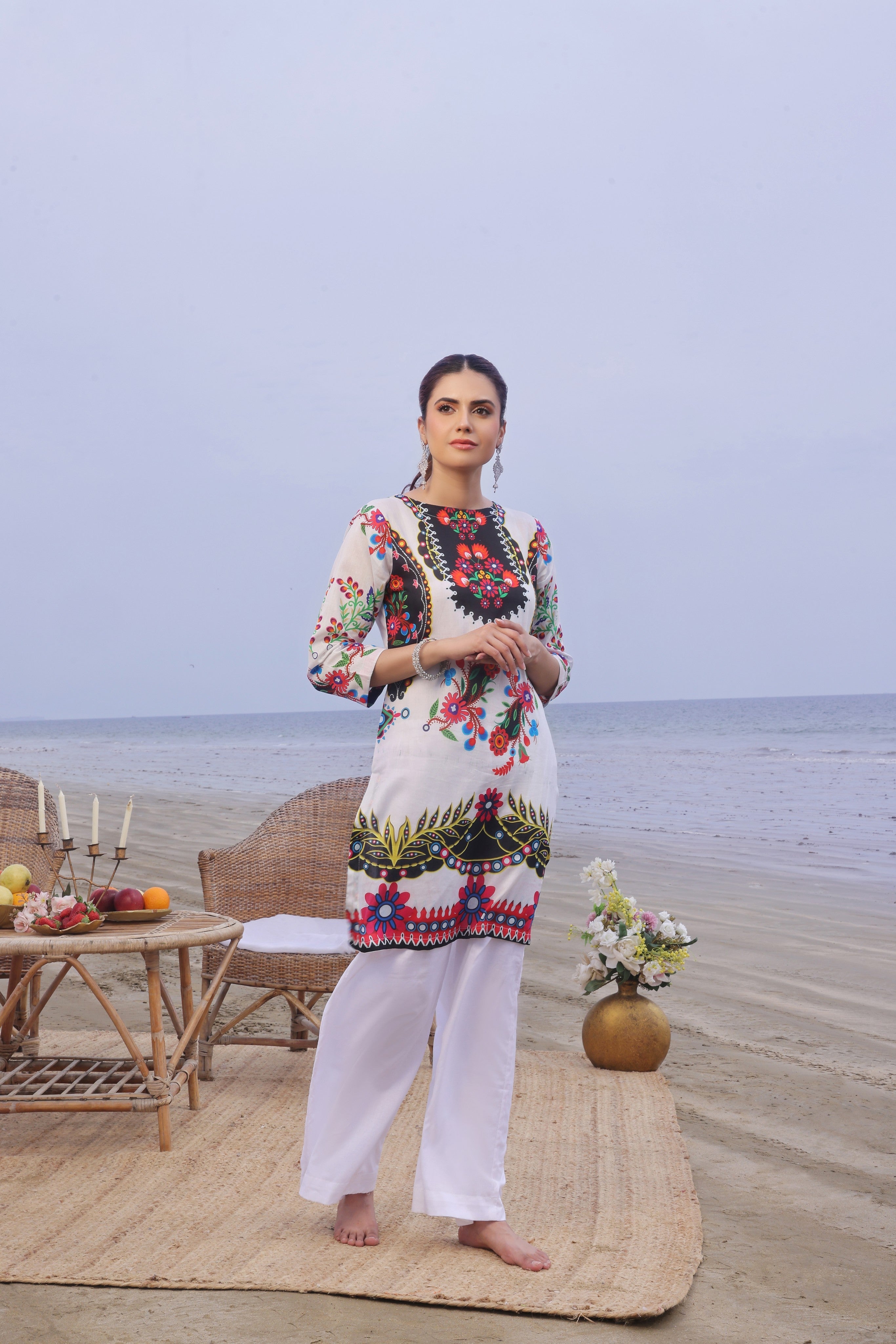 Whisper Wind By Feathers Unstitched 2 Piece Printed Lawn Collection'2025-LUNAR-FT497