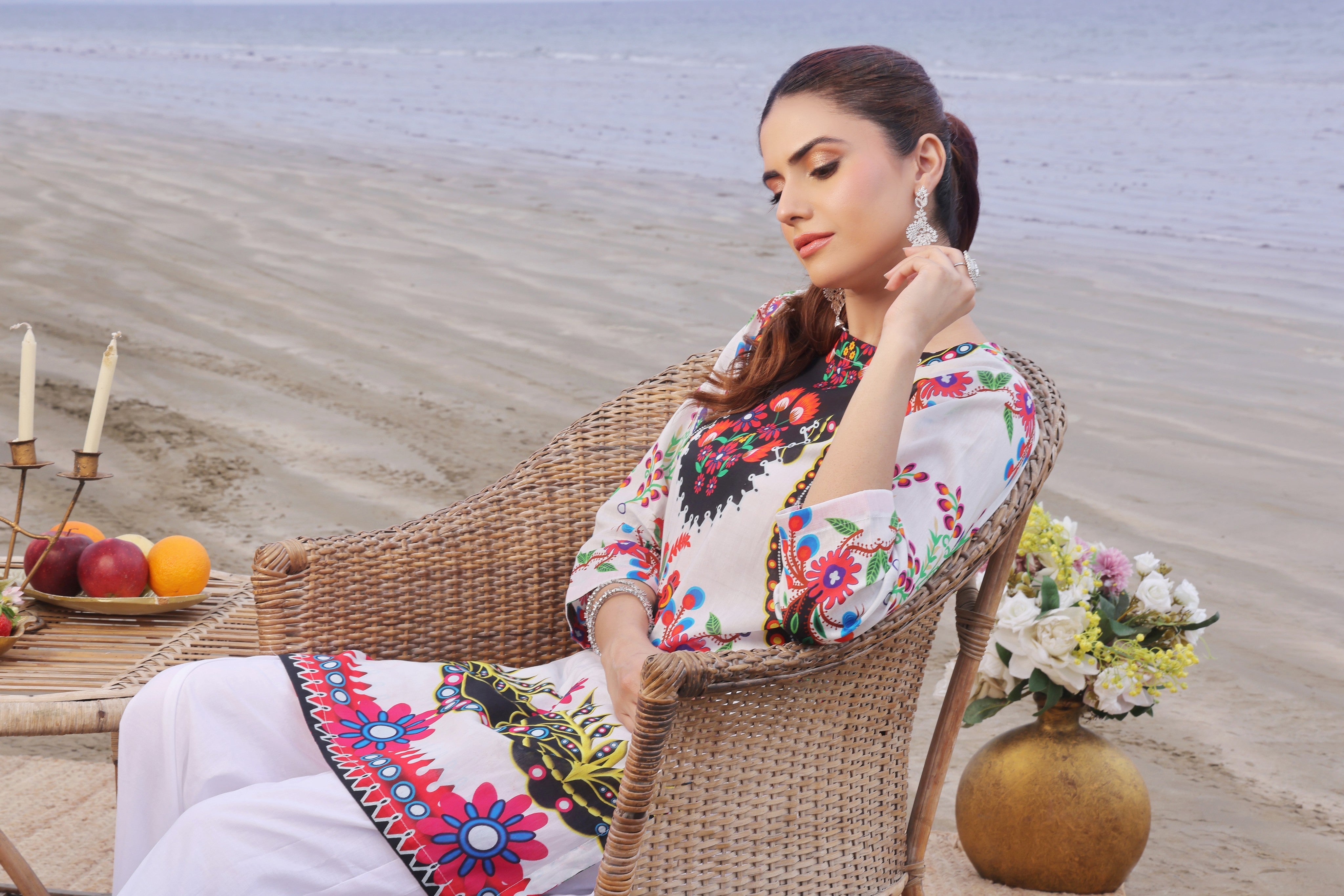 Whisper Wind By Feathers Unstitched 2 Piece Printed Lawn Collection'2025-LUNAR-FT497