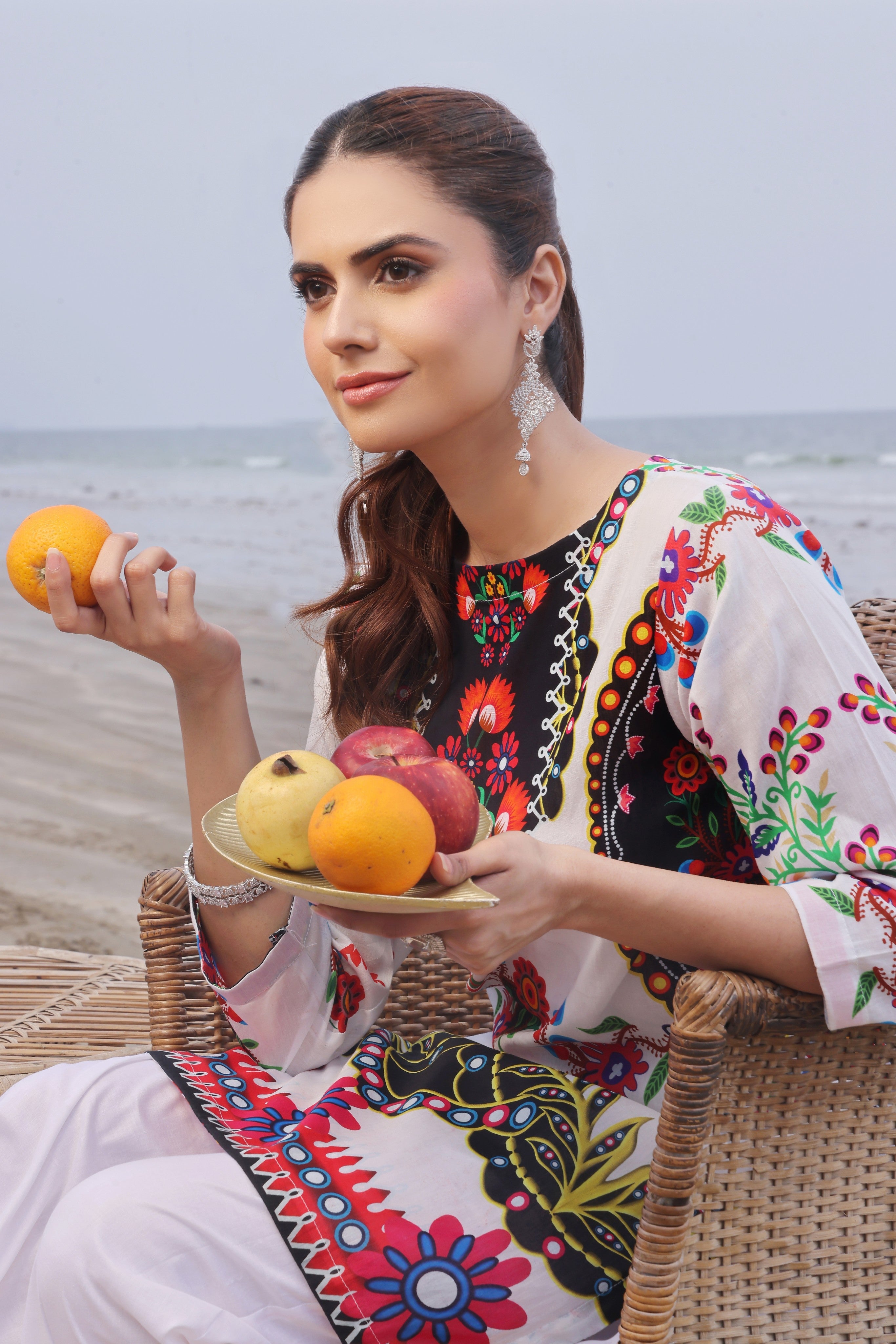 Whisper Wind By Feathers Unstitched 2 Piece Printed Lawn Collection'2025-LUNAR-FT497