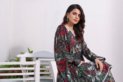 Feathers Unstitched 3 Piece Summer Collection-NAWAL-FT143