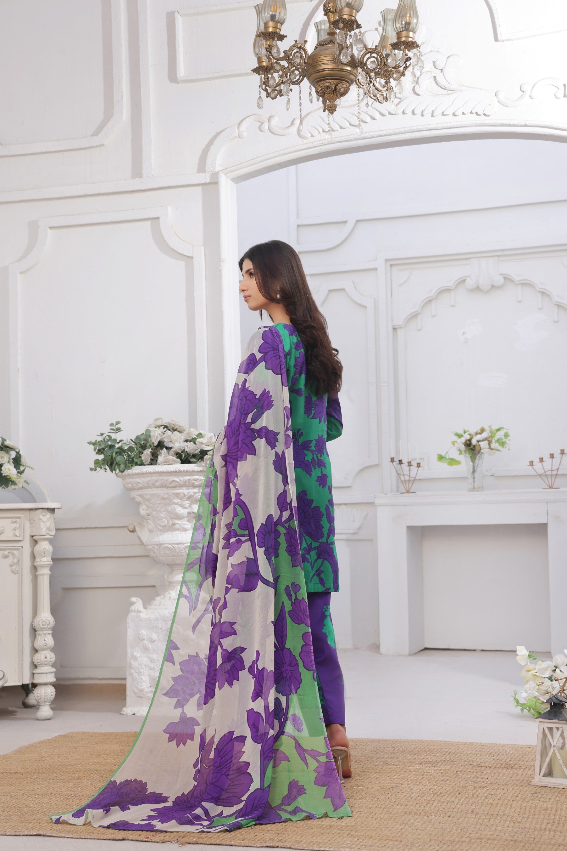 Midnight Murmurs By Feathers Lawn Collection'2025-LAVIRA-FT478