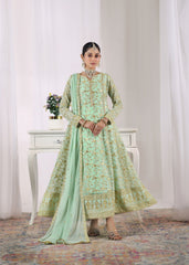 Rehana By Al Harir Stitched 3 Piece Formals Suit-AH013-Rehana-MGreen