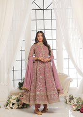 Rehana By Al Harir Stitched 3 Piece Formals Suit-AH013-Rehana-Lilac