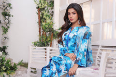 Feathers Unstitched 3 Piece Summer Collection-ANNORA-FT194