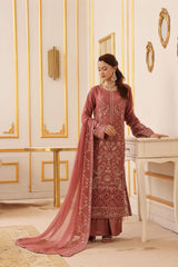 Sukaina By Dressline Semi Stitched 3 Piece Luxury Chiffon Formals Collection'2025-Dressline > 153