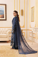 Sukaina By Dressline Semi Stitched 3 Piece Luxury Chiffon Formals Collection'2025-Dressline > 133