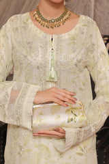 Haleema By Dressline Semi Stitched 3 Piece Organza Formals Collection'2025-haleema-L-semi-Stitched-green1