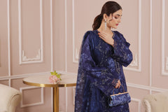 Sharjeena By Dressline Semi Stitched 3 Piece Organza Formals Collection'2025-sharjeena-D-semi-Stitched-purple