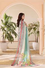 Feathers Unstitched 3 Piece Summer Collection-LILY-FT232