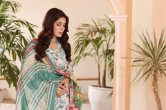 Feathers Unstitched 3 Piece Summer Collection-LILY-FT232