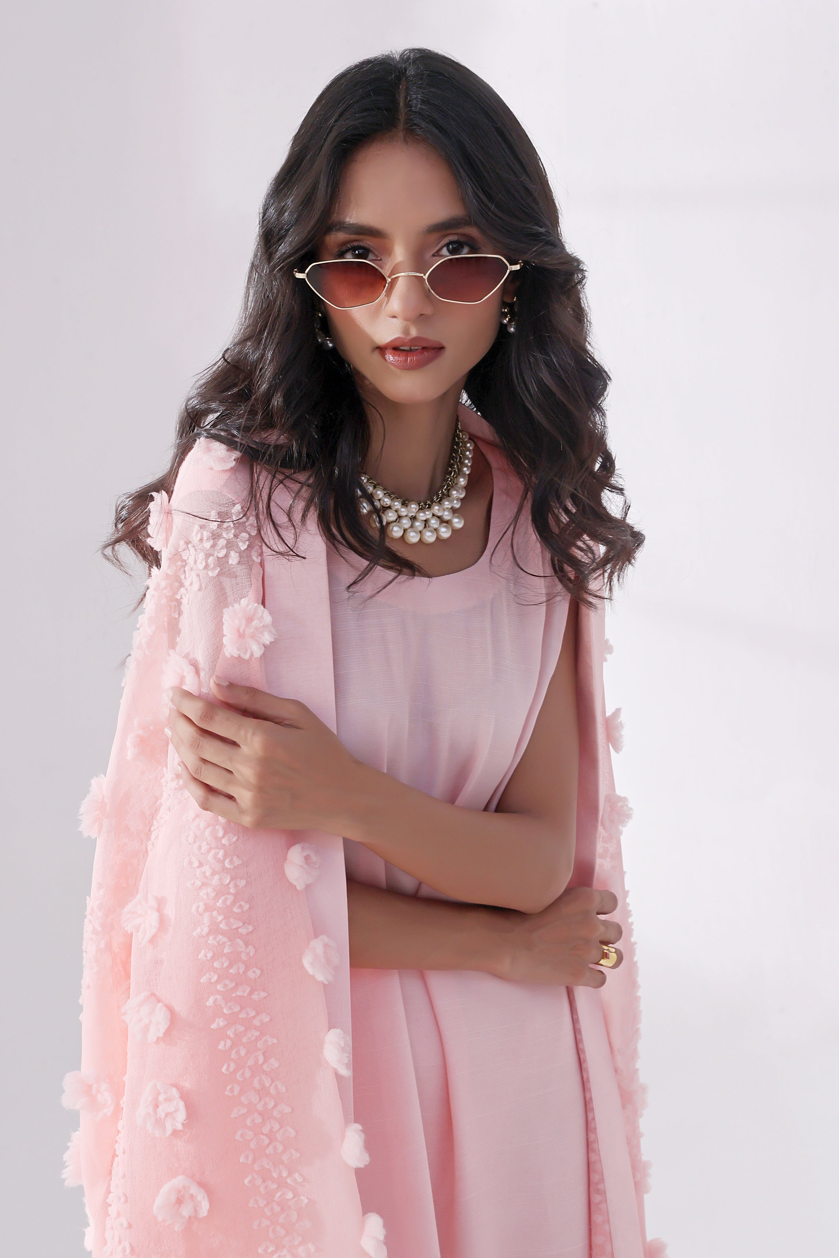 Ora Fashion Stitched 3 Piece Summer Collection'2025-Ora Fashion Peaches
