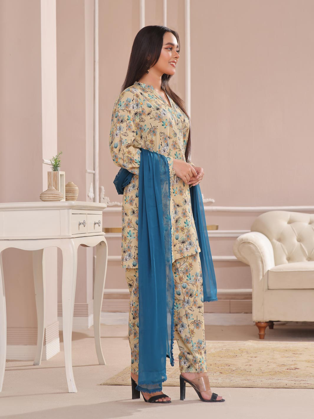 TNG Stitched 3 Piece Khaddar Collection'2024-Shumaal