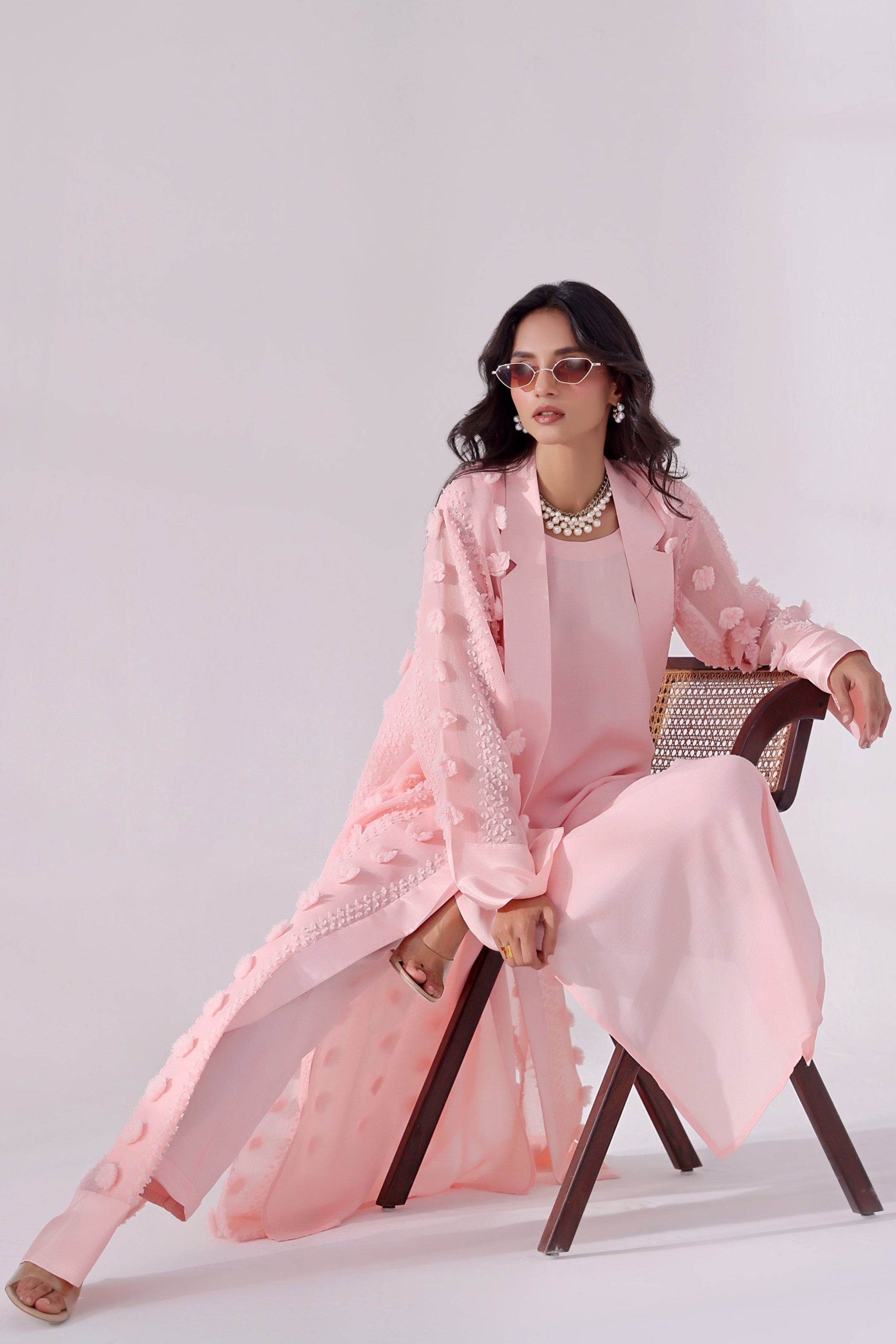 Ora Fashion Stitched 3 Piece Summer Collection'2025-Ora Fashion Peaches