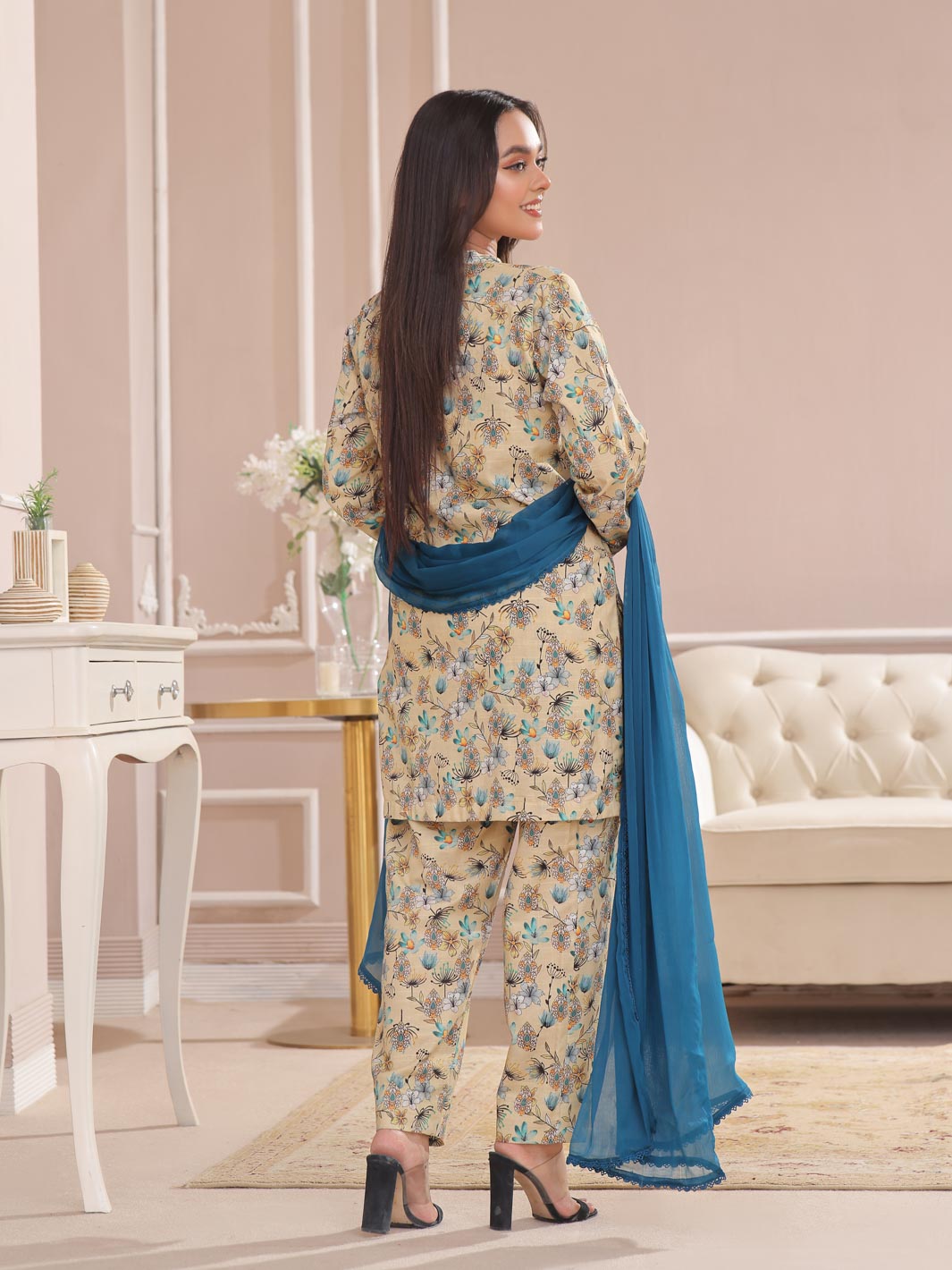 TNG Stitched 3 Piece Khaddar Collection'2024-Shumaal