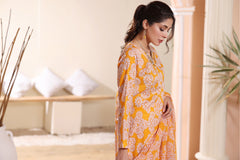 Feathers Unstitched 3 Piece Summer Collection-SUNFLOWER-FT237
