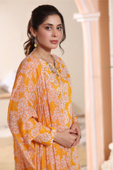 Feathers Unstitched 3 Piece Summer Collection-SUNFLOWER-FT237