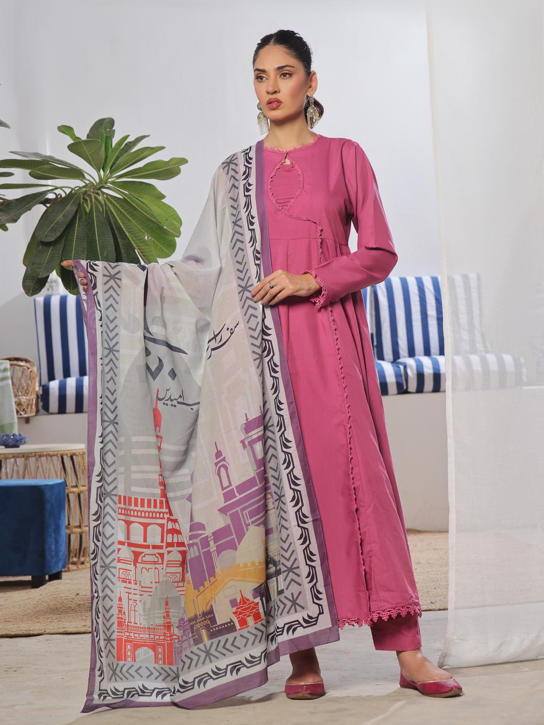 TNG Khuaab Lawn Odhni Collection'2024