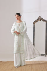 Amalya By Dressline Stitched 3 Piece Luxury Chiffon Formals Collection'2025-amalya-lightgrn