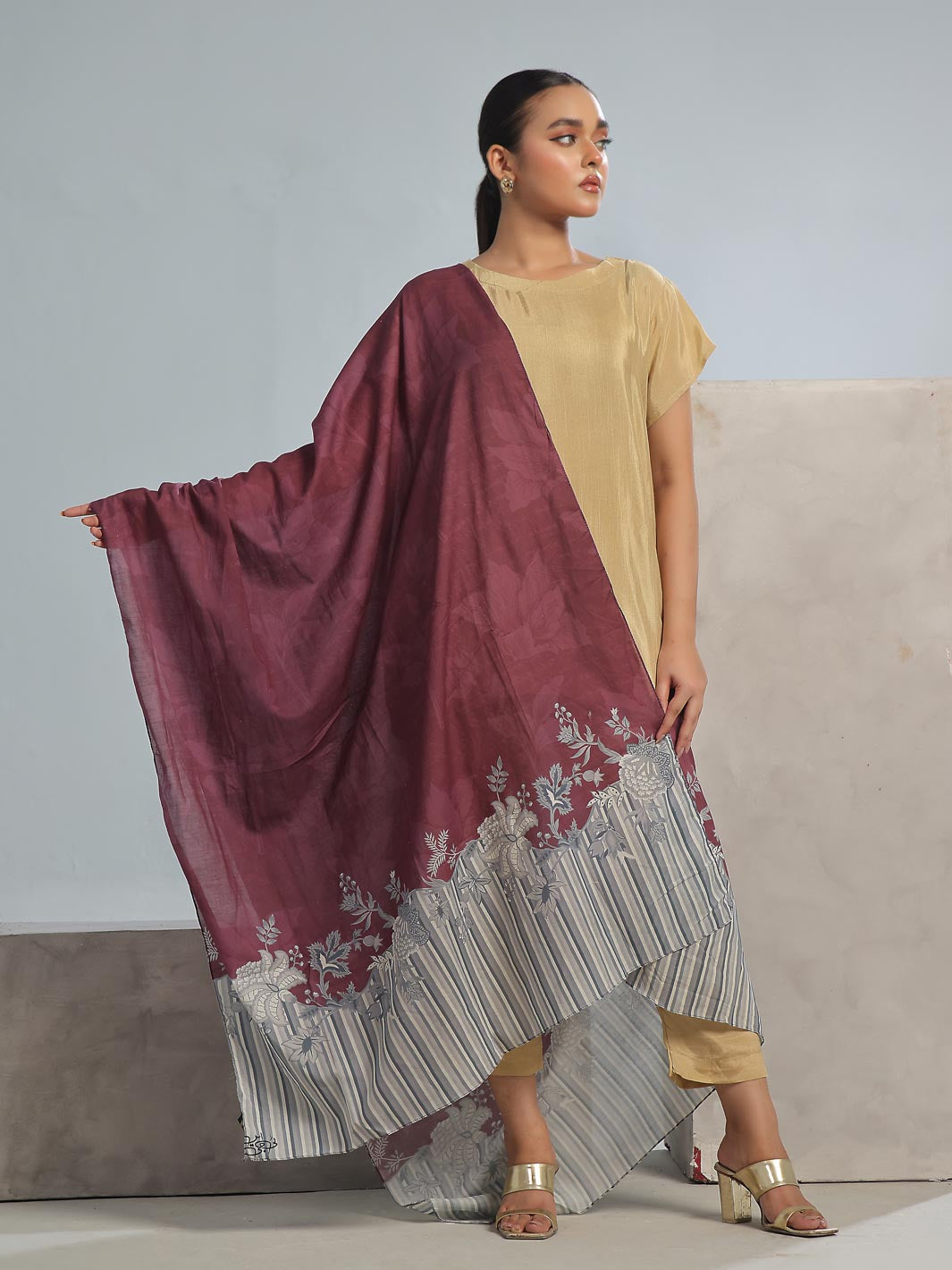 TNG Asaan Lawn Odhni Collection'2024