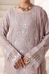 Samara By Dressline Semi Stitched 3 Piece Luxury Chiffon Formals Collection'2025-samara-semi-stitched-chiffon-LtPink