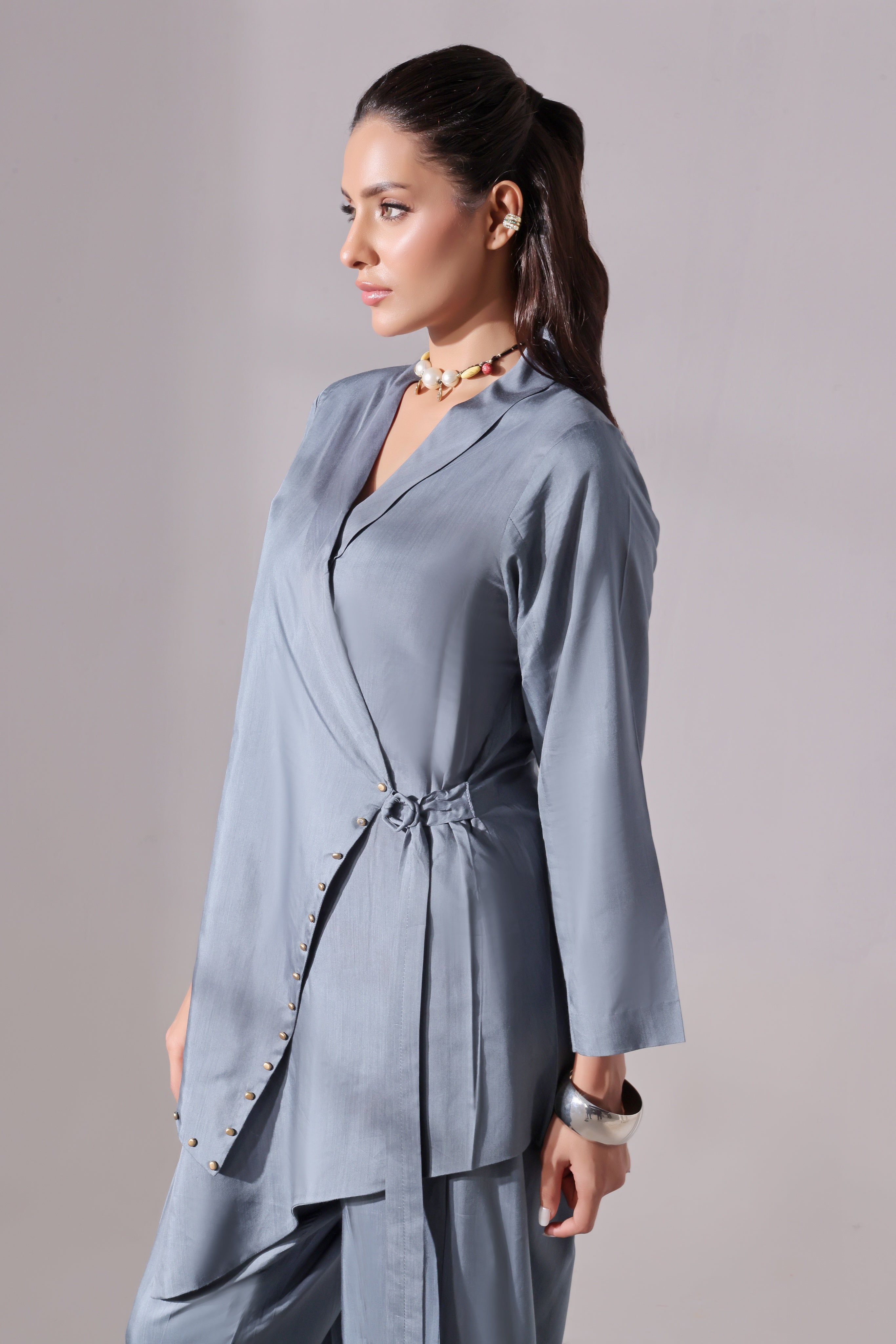 Ora Fashion Stitched 2 Piece Summer Collection'2025-Ora Fashion Teal Dress