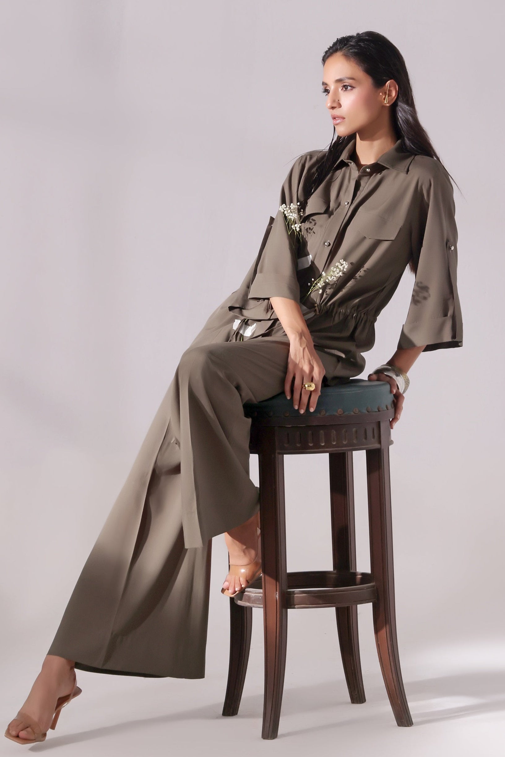 Ora Fashion Stitched 2 Piece Summer Collection'2025-SAFARI SET