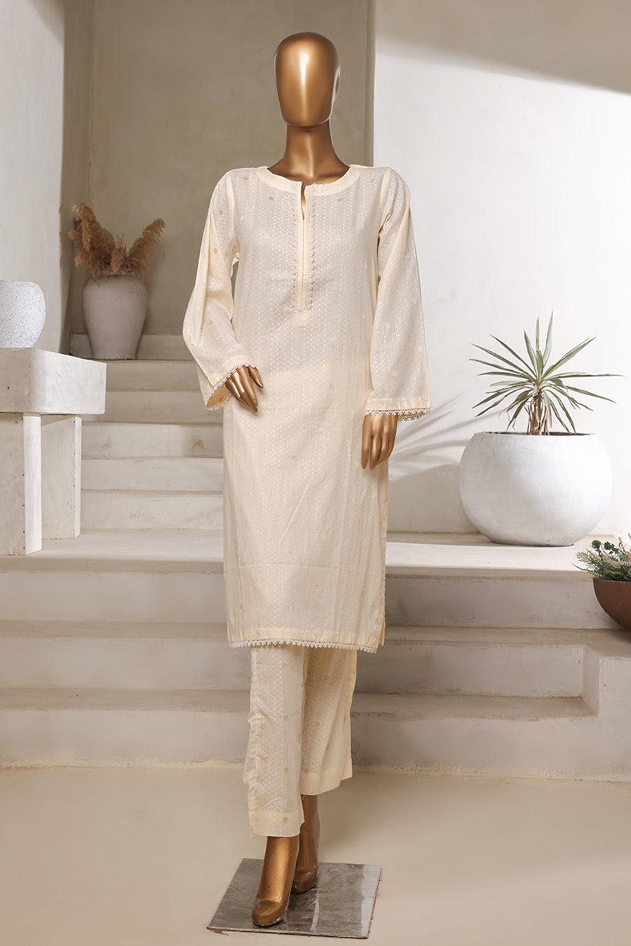 Essentials By O'Pole Stitched 2 Piece Collection-DJAQ25-2P-08