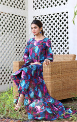 Feathers Unstitched 3 Piece Summer Collection-IMROZIA-FT132