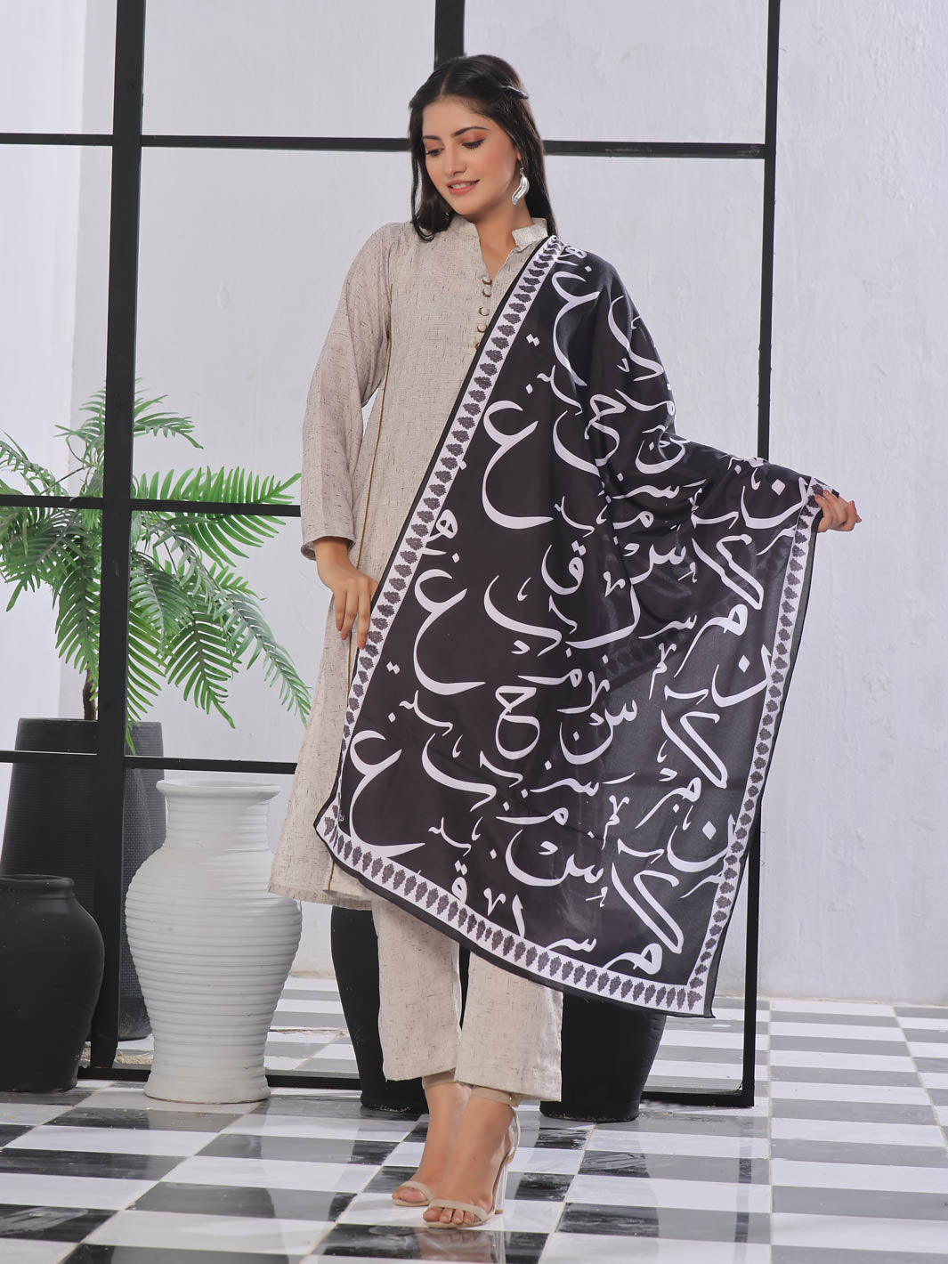 TNG Huroof V2 Silk Dupatta Collection'2024