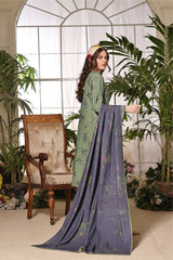 Feathers Unstitched 3 Piece Winter Collection-CINDERELLA-FT326