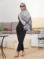 TNG Palestine B&W stole Collection'2024