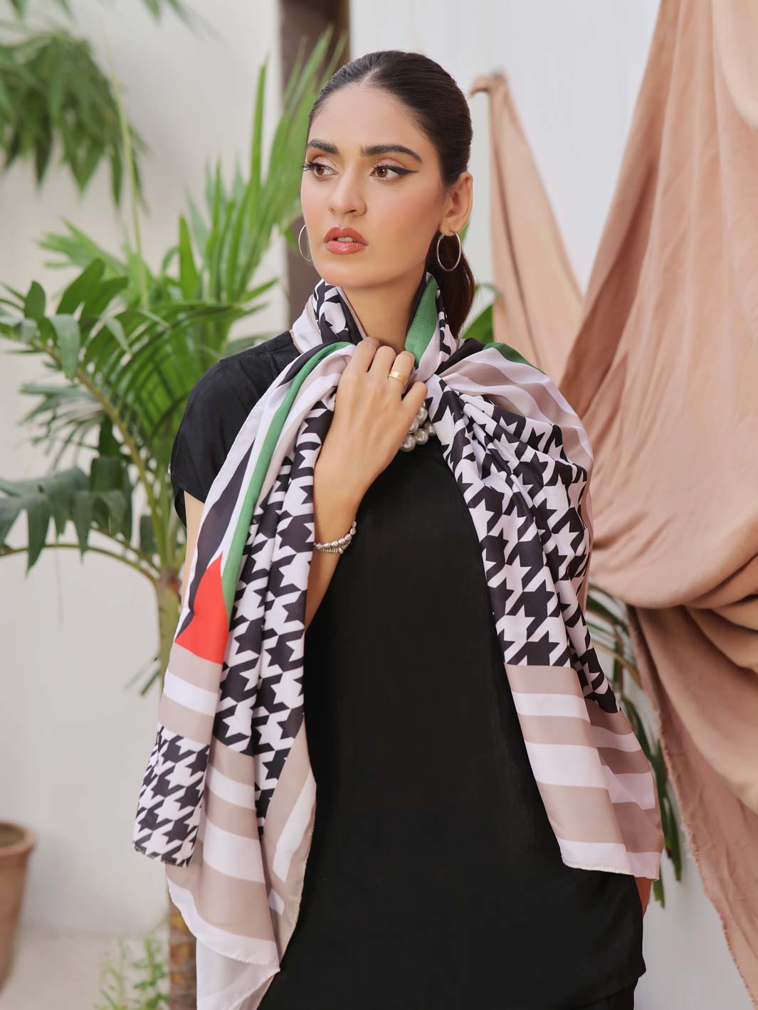 TNG Stole Collection-Free Palestine Stole