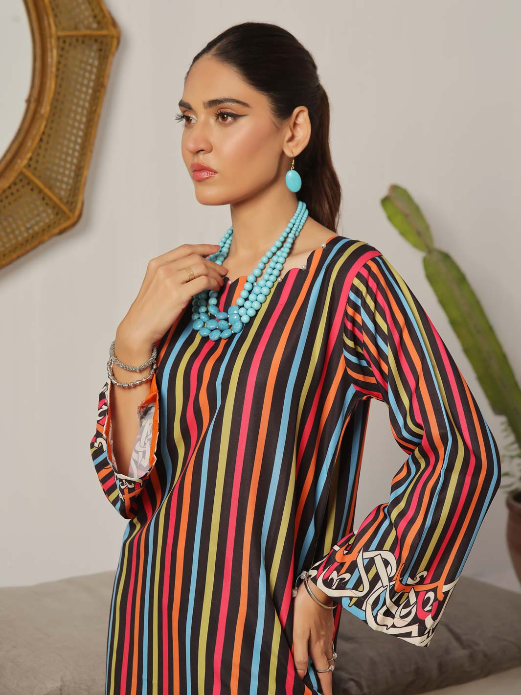 TNG Adara Shirt (Swiss Lawn) Collection'2024