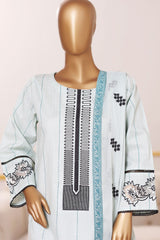 Khombi Stitched 3 Piece Casual Pret Cotton Collection'2025-Pie-181-MG-MINT GREEN