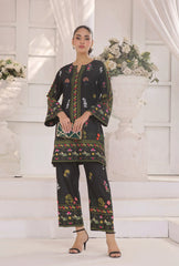 Zara Yamin Stitched 2 Piece Summer Collection-Noiré Co-Ord Set 2PCs