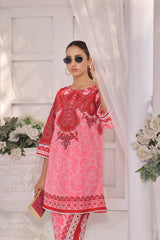 Zara Yamin Stitched 2 Piece Summer Collection-Pink Reverie Co-Ord Set 2PCs