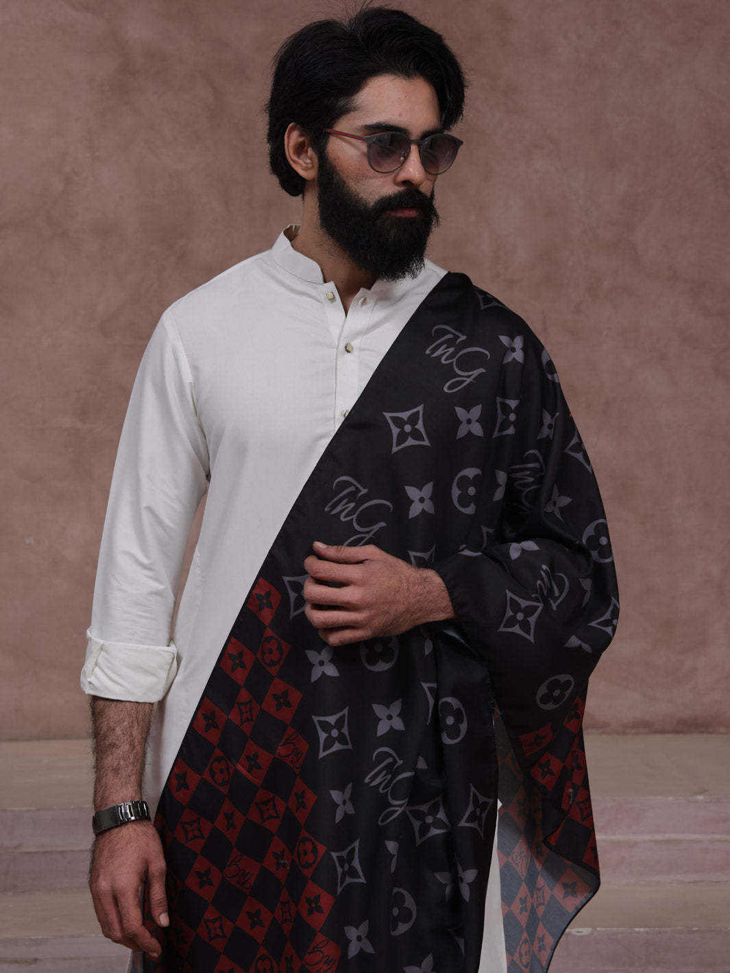 Tng By Md Men Stole Collection-Tng-Logo-Stole 003 (Men)