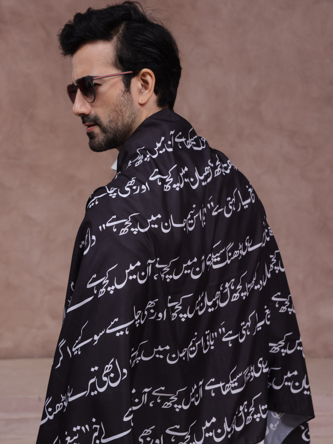 Tng By Md Men Stole Collection-Jahan Stole (Men-Black)
