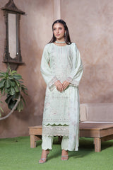 Anaya By Dressline Semi Stitched 3 Piece Formals Collection'2025-anaya-Green