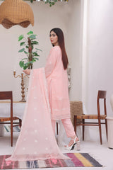 Umer Aayan Duchess 03-Piece Embroidered Chiffon Suit