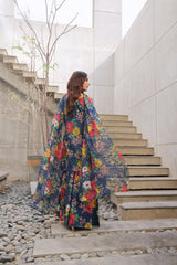 Whisper Winds By Feathers Unstitched 3 Piece Lawn Collection'2025-ZARWYN-FT487