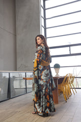 Whisper Winds By Feathers Unstitched 3 Piece Lawn Collection'2025-FELIX-FT488