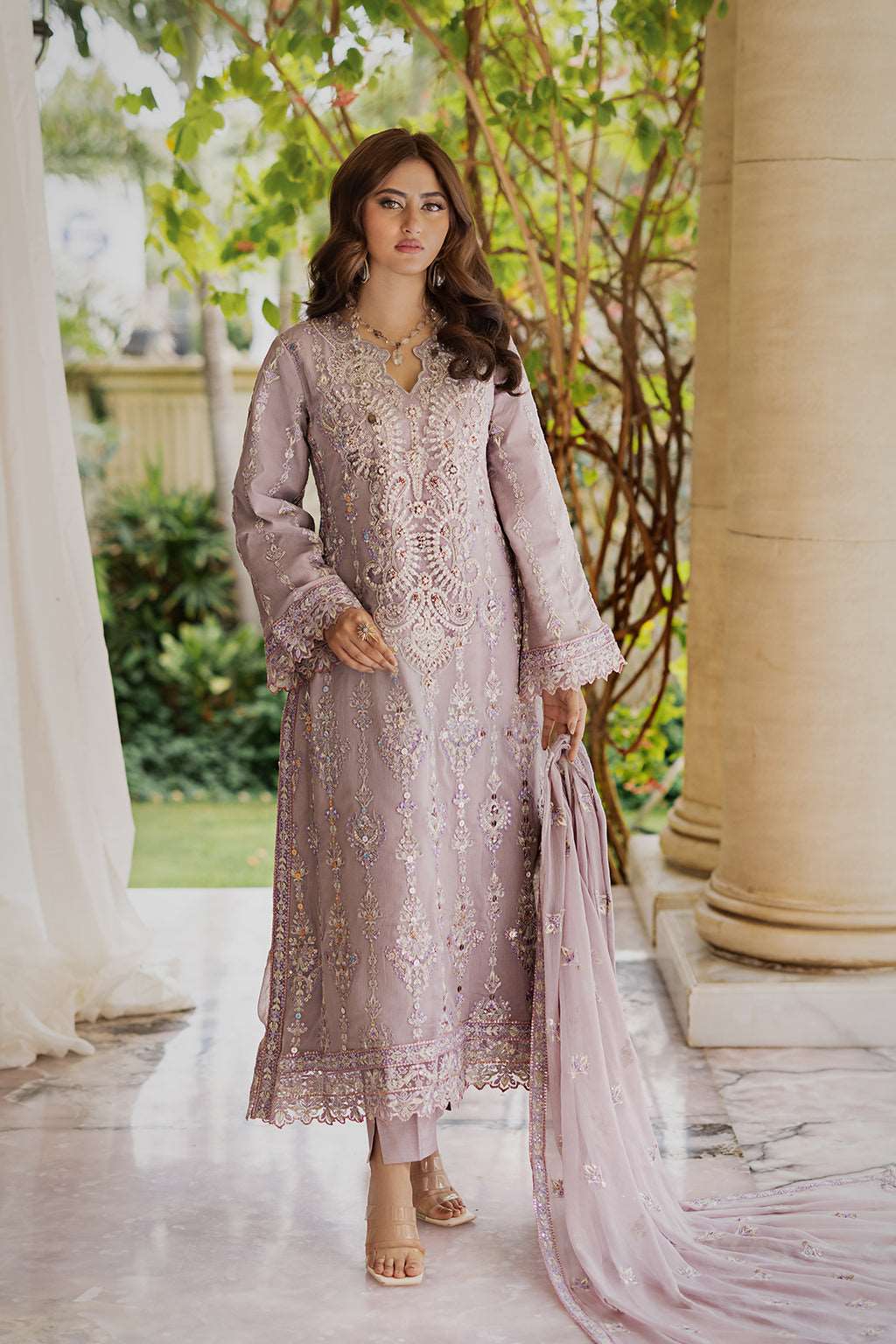 Ishaq e Atish By Emaan Adeel Unstitched 3 Piece Luxury Formals Collection'2024-Emaan Adeel AT-01 GUL BANO