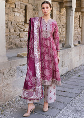 Meerak Stitched 3 Piece Premium Khaddar Suit-Amaris