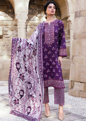 Meerak Unstitiched 3 Piece Winter Suit-Amora