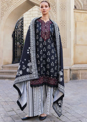 Meerak Stitched 3 Piece Premium Khaddar Suit-Enigma